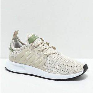 Adidas Xplorer Tan, Green & White Shoes